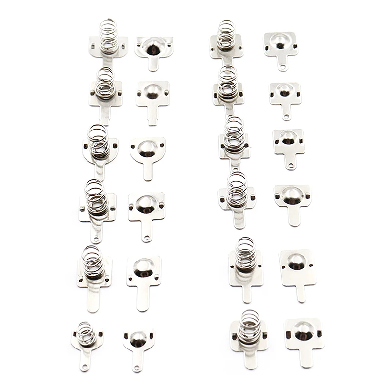 100 шт./компл. пружина батареи типа АА или ААА 7 No. Положительные и отрицательные