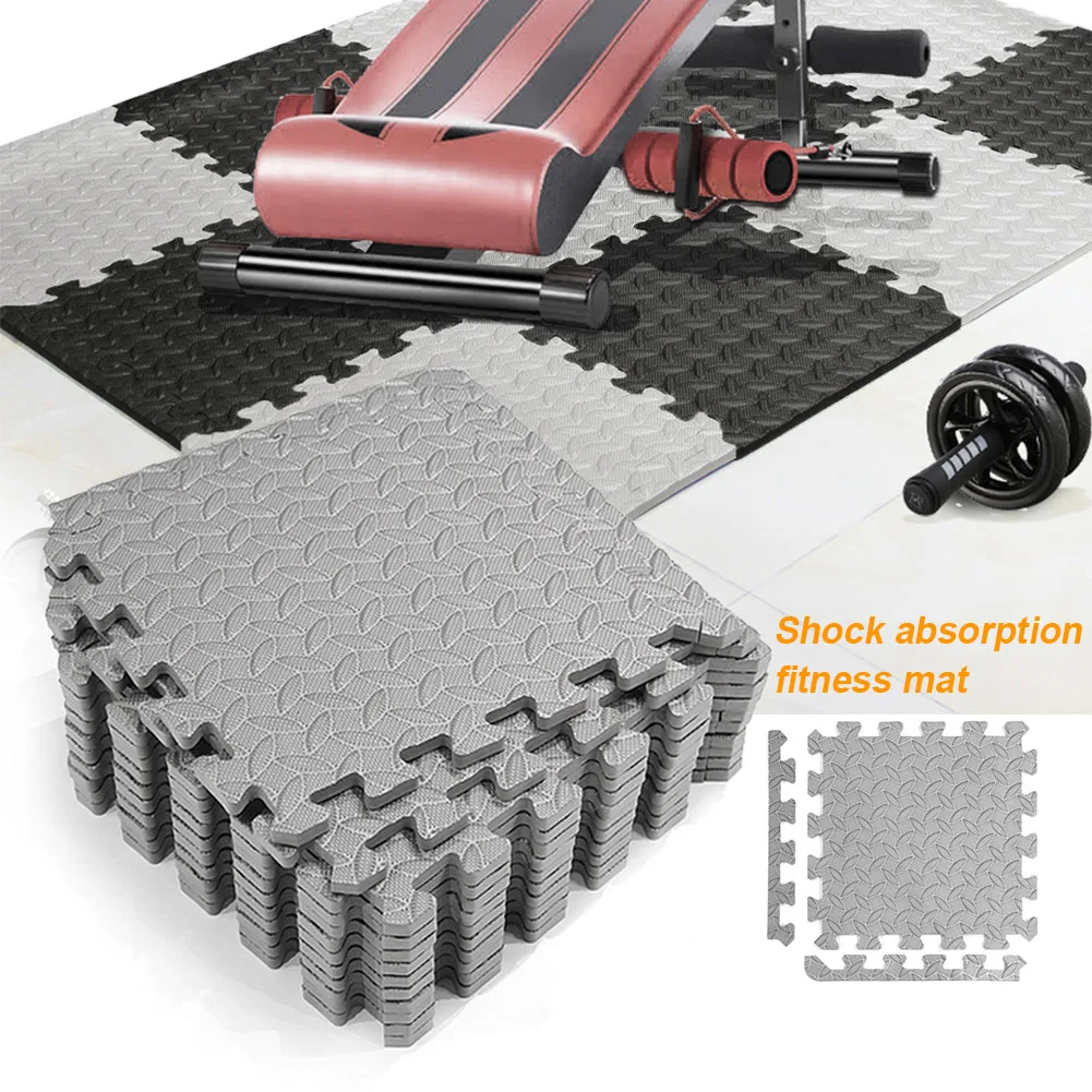 

12 шт. амортизирующее оборудование для фитнеса, сцепляющаяся подушка из вспененного этилвинилацетата, защита для дома и спортзала, гибкий по...