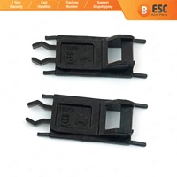 esc auto parts esr10 2 pieces sunroof slider rail repair plastic clips for bmw e36 e39 e53 e46 3 5 7 series m3