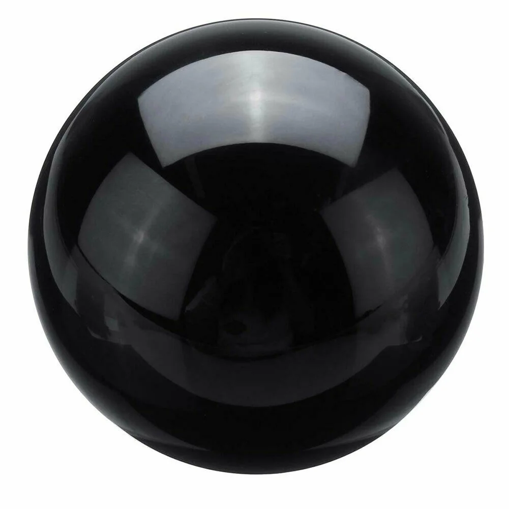

1pcs Universal Car Black Round Ball Gear Shift Knob Stick Shifter Lever Adapter With 3 Adapters Interior Accessories