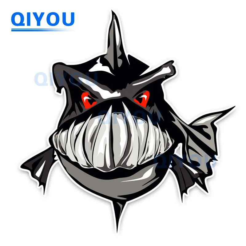 

Креативные Мультяшные автомобильные наклейки Piranha подходят для вырезанных ПВХ наклеек, используемых для кузова автомобиля тележки чехлы автомобильные ветрозащитные стекла