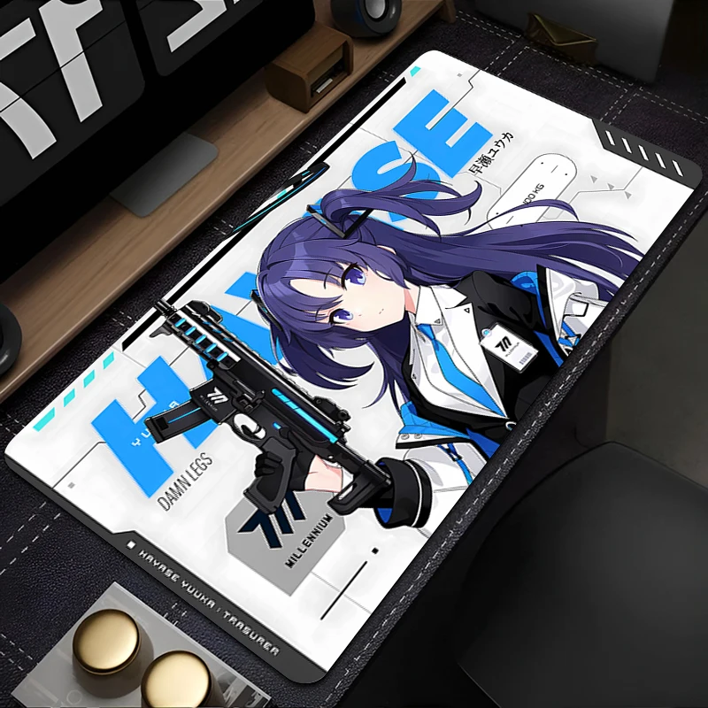 Синий архив коврик для мыши игровой плеер компьютерные аксессуары настольный