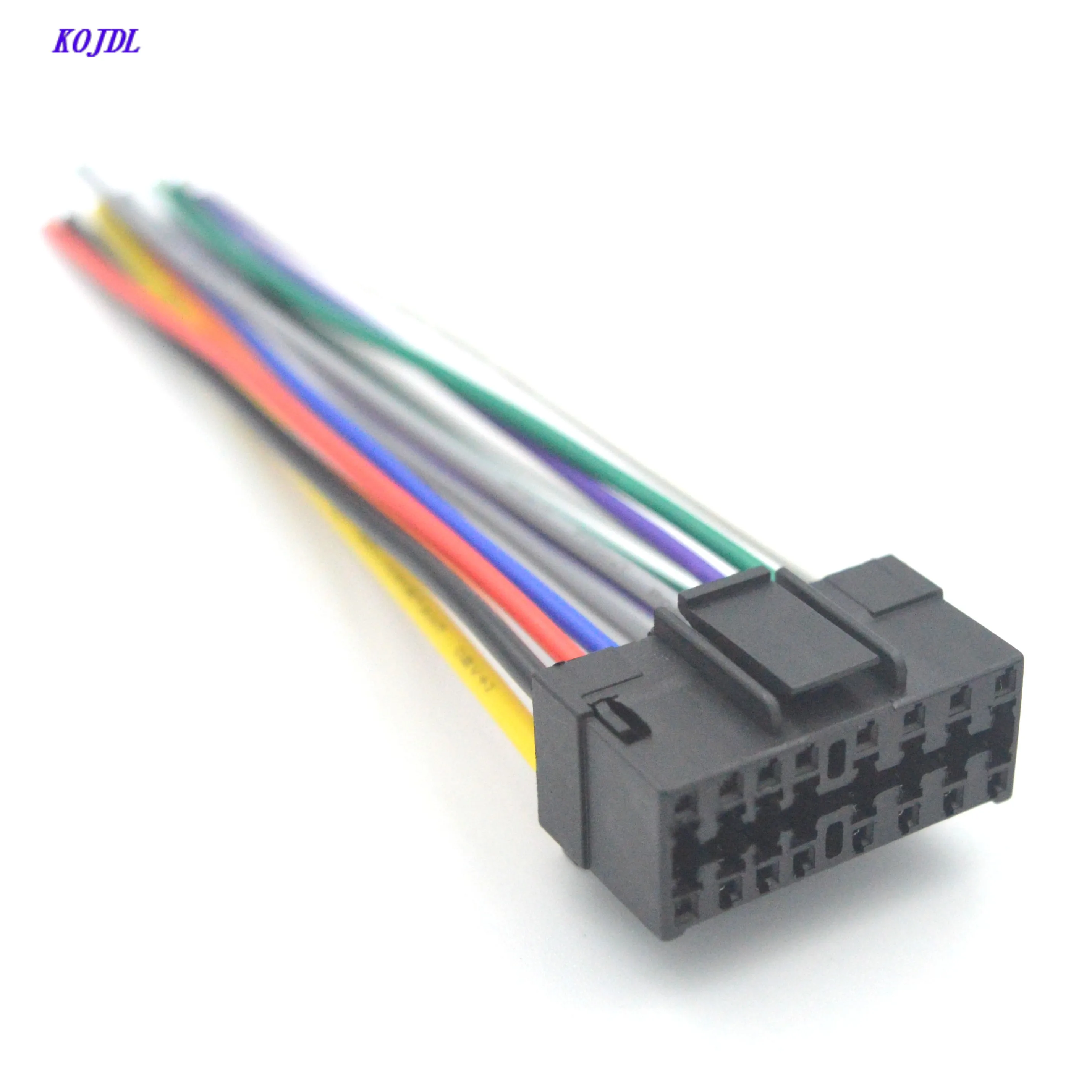 Radio 16pin Male Plug Harness For Sony For Jvc Radio Audio P