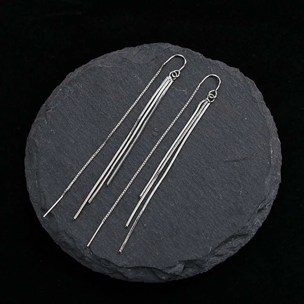 Длинные женские серьги-кисточки модные ювелирные изделия серьги-подвески серьги