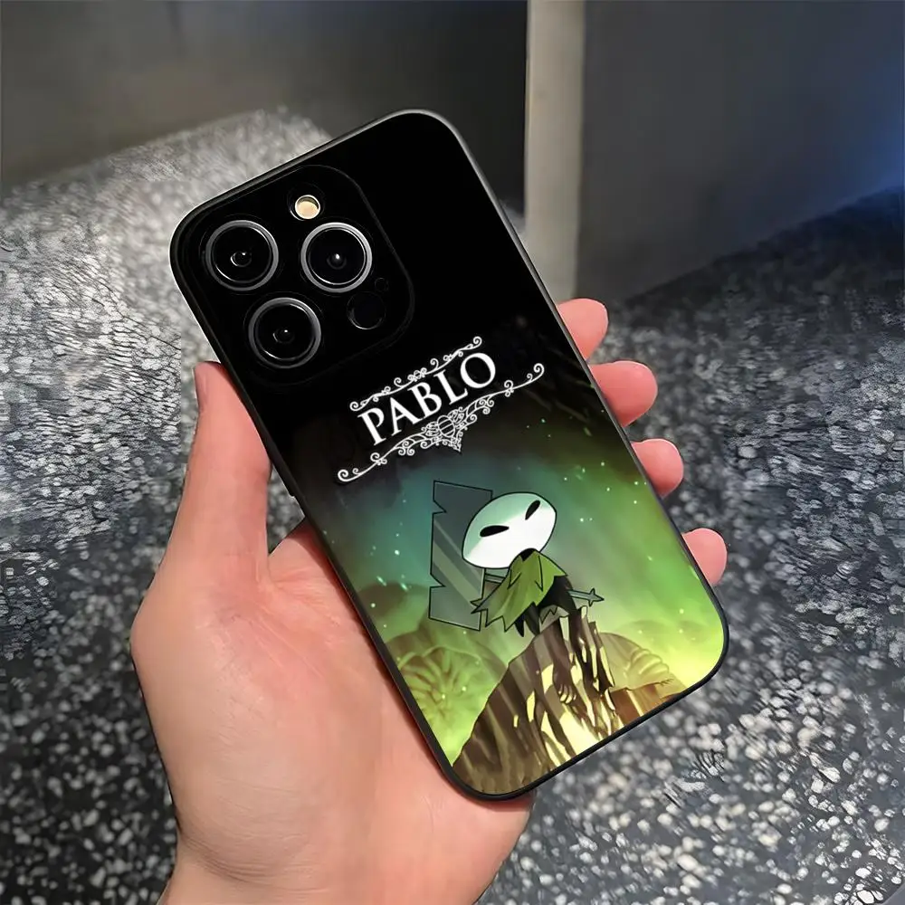 Фото Чехол для телефона Pablo Hollow Knight для iPhone 17 Pro Max, 14, 16 Pro Max, 12, 15 Plus, 13 Pro, 11, Xr, X, Xs, 8, 7 Plus, задняя крышка №3