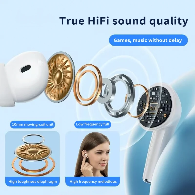 Беспроводные наушники Thinkplus Bluetooth цвет в ассортименте