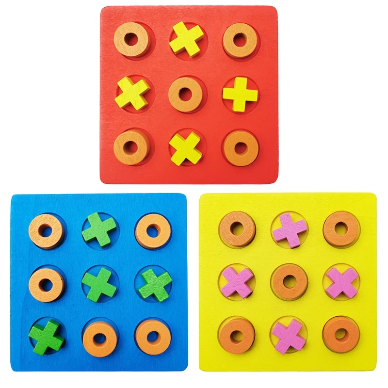 Настольная игра Tic Tac Toe для родителей и детей 3d-путешествия декор гостиной |