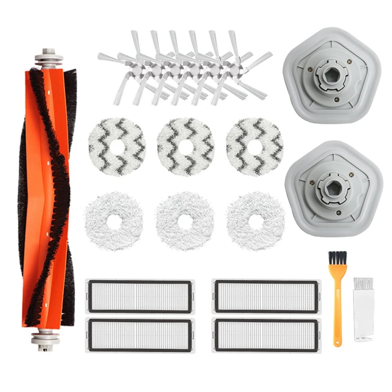 

Main Side Brush And Mop Cloth Replacement Accessories For Xiaomi Dreame Bot W10 Robot Vacuum Cleaner