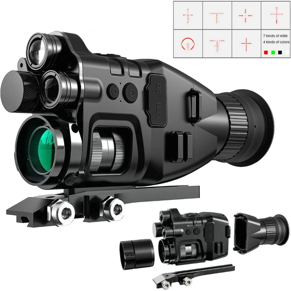 

CY789 монокуляр ночного видения 24x прицел ночного видения Wifi 1080P HD 850nm 940nm инфракрасная цифровая камера охотничий дальномер