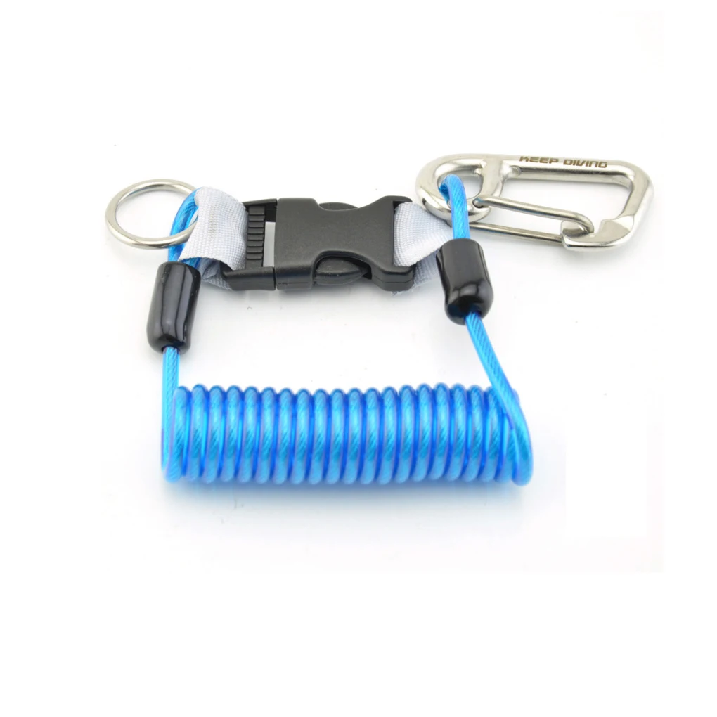 

1/2/3 Diving Spring Rope Camera Fixing Lanyard Practical Anti-lost Tool Loss Proof Strap Safe Fixators for Cameras Transparent