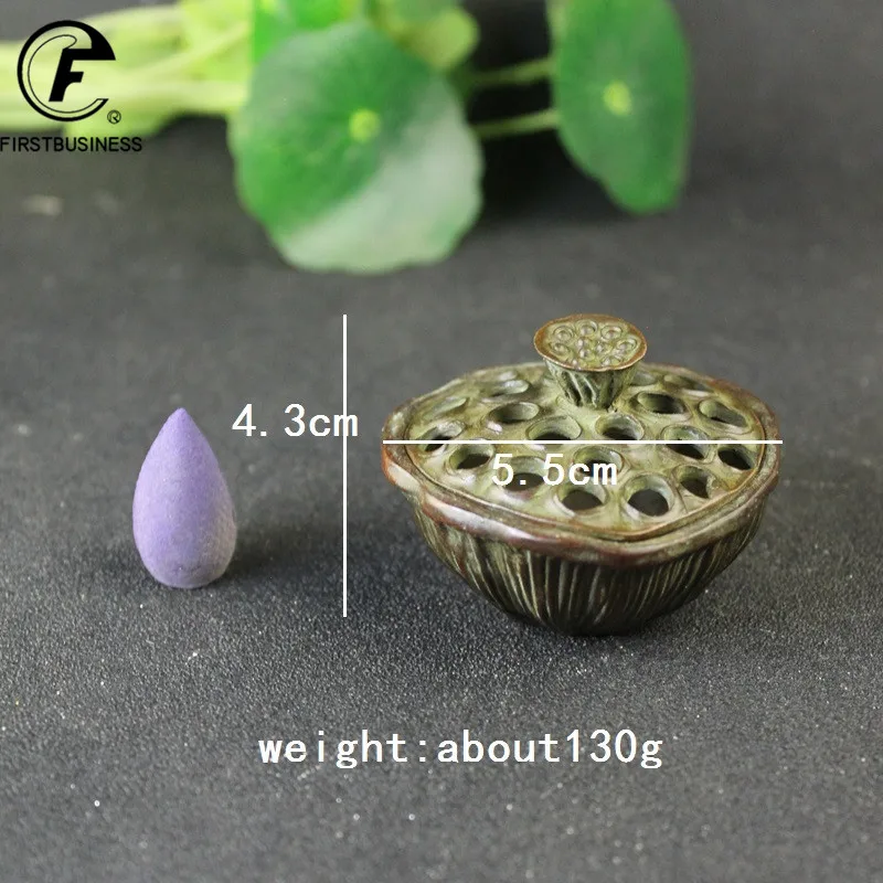 Медная подставка для семян лотоса под старину стандартная китайская винтажная