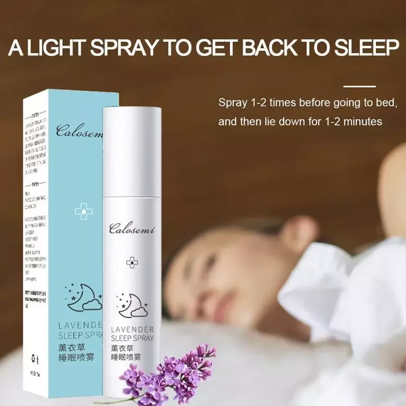 

Calm Help Deep Sleep Mist Pillow Spray With Lavender Essential Oil Lavender Sleep Spray Insomnia Therapy 75ml