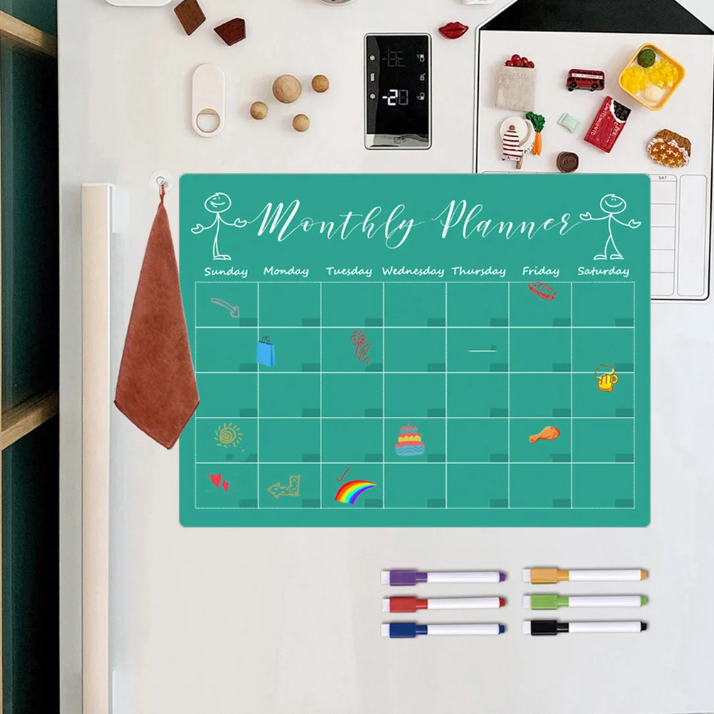 

Стираемая доска для письма, магнитный настенный пластиковый холодильник, сухое стирание, прозрачный холодильник, ПВХ календарный план