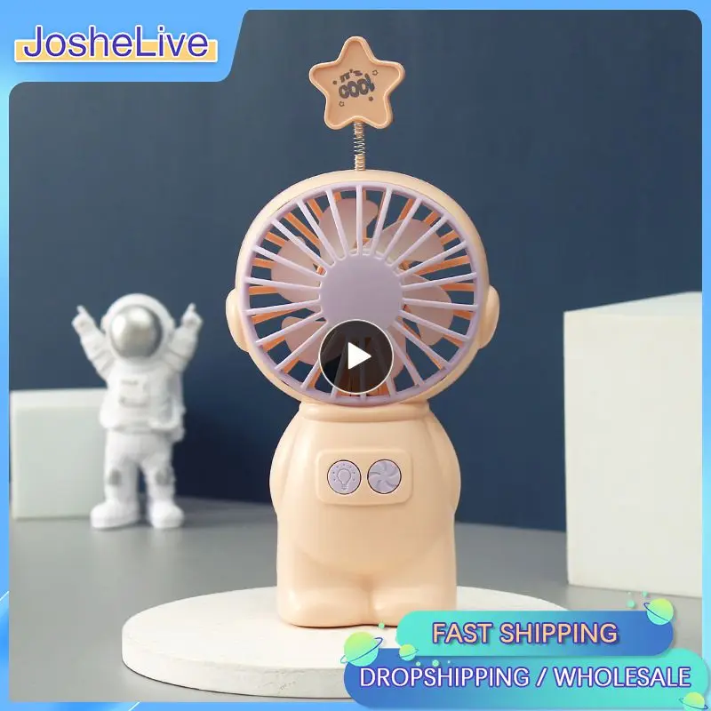 

Portable Handheld Fan Astronaut Ceiling Fan With Remote Control Air Conditioning Usb Rechargeable Desktop Fan Summer Gift