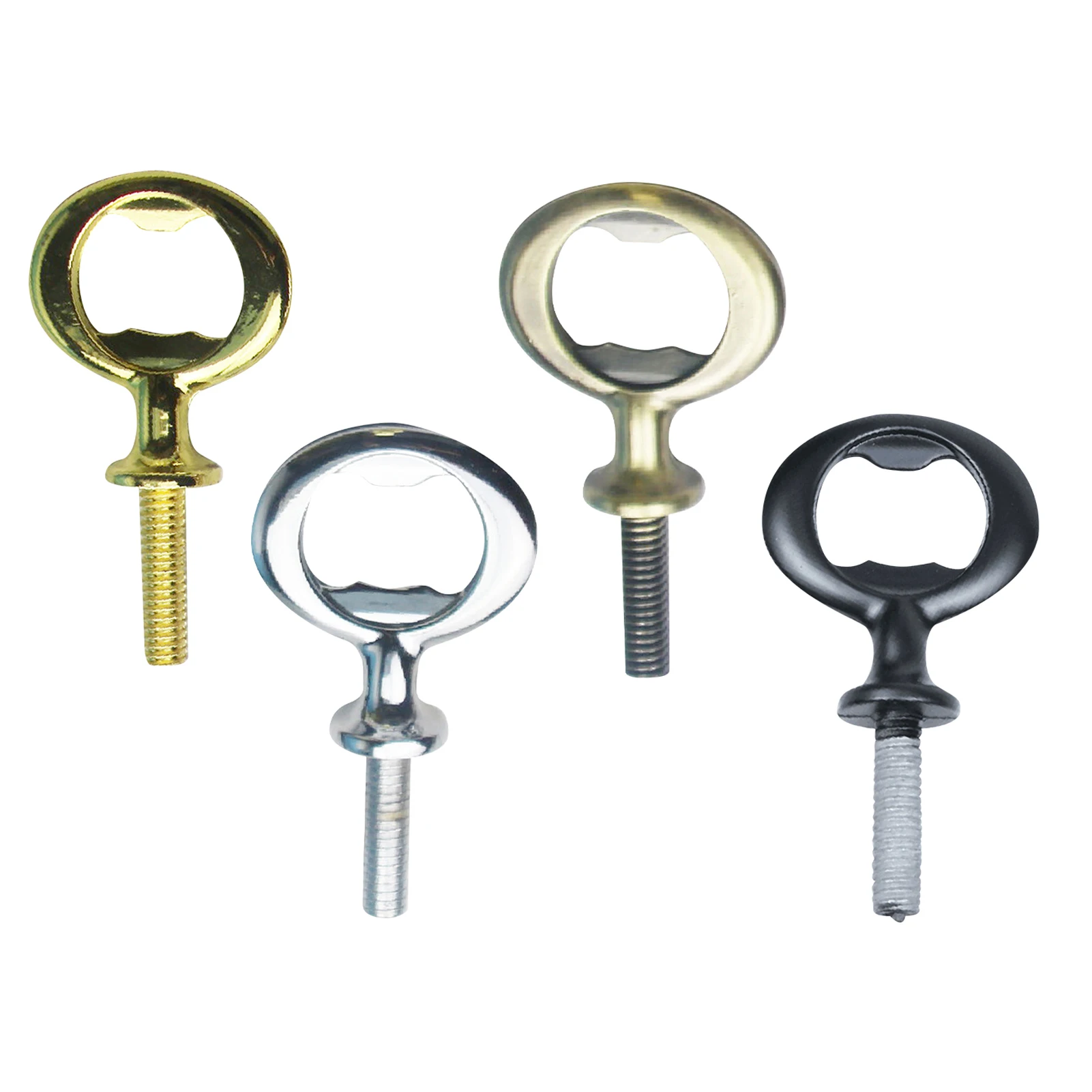 

4pcs DIY Craft 7mm Threaded Wedding Bartender Wood Turning Party Kitchen Vintage Inserts Hardware Beer Bottle Opener Handmade