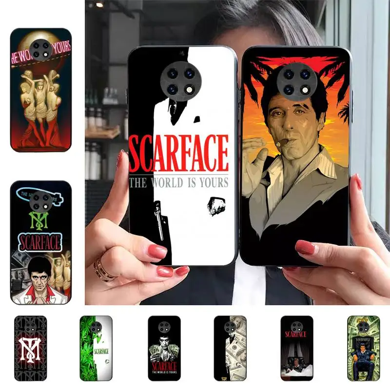 

Scarface Tony Montana Phone Case For Samsung S 20 21 22 23 plus Ultra for Redmi Note 8 9 10 11 for Huawei Y 5 6 9