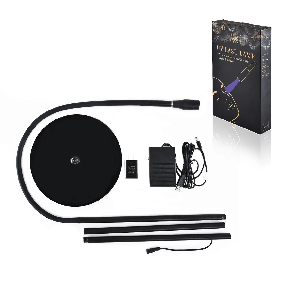 5 Вт УФ/светодиодная лампа для отверждения с ножным переключателем торшер