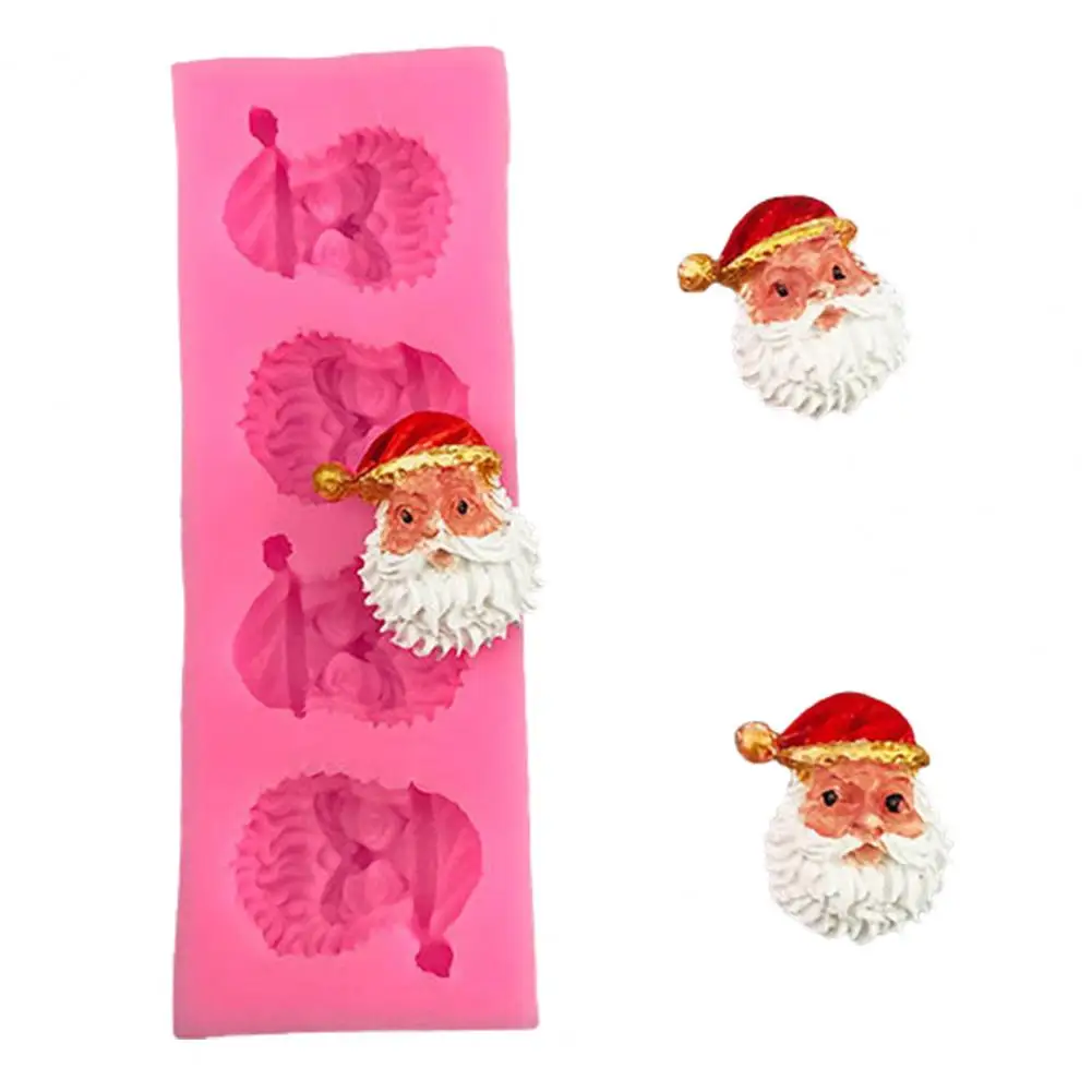 

Durable Baking Mold Non-stick Decorative DIY Baking Cake Mold Santa Claus Cake Mold Baking Mold