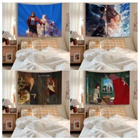anime the boy and the beast tapestry art printing wall hanging decoration household ins home decor