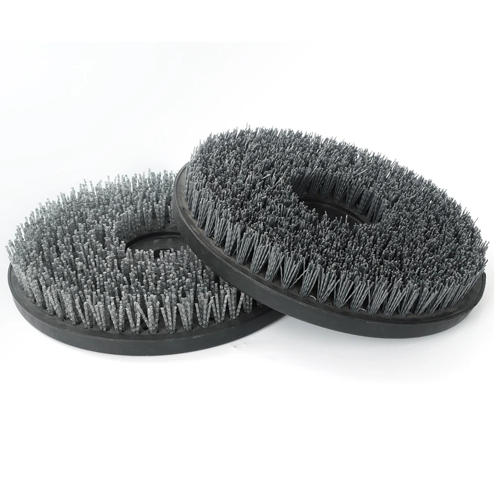 12 дюймов 300 мм черная круглая абразивная алмазная антикварная щетка для шлифовки и полировки камня мрамора гранита бетона пола