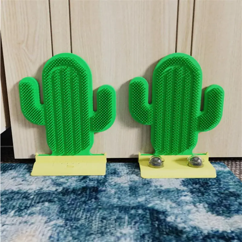 

Kitty Self-hi Toys Plastic Material Rub Hair To Relieve Itching Can Be Placed Catnip Free Rotation No Harm To The Cat's Skin