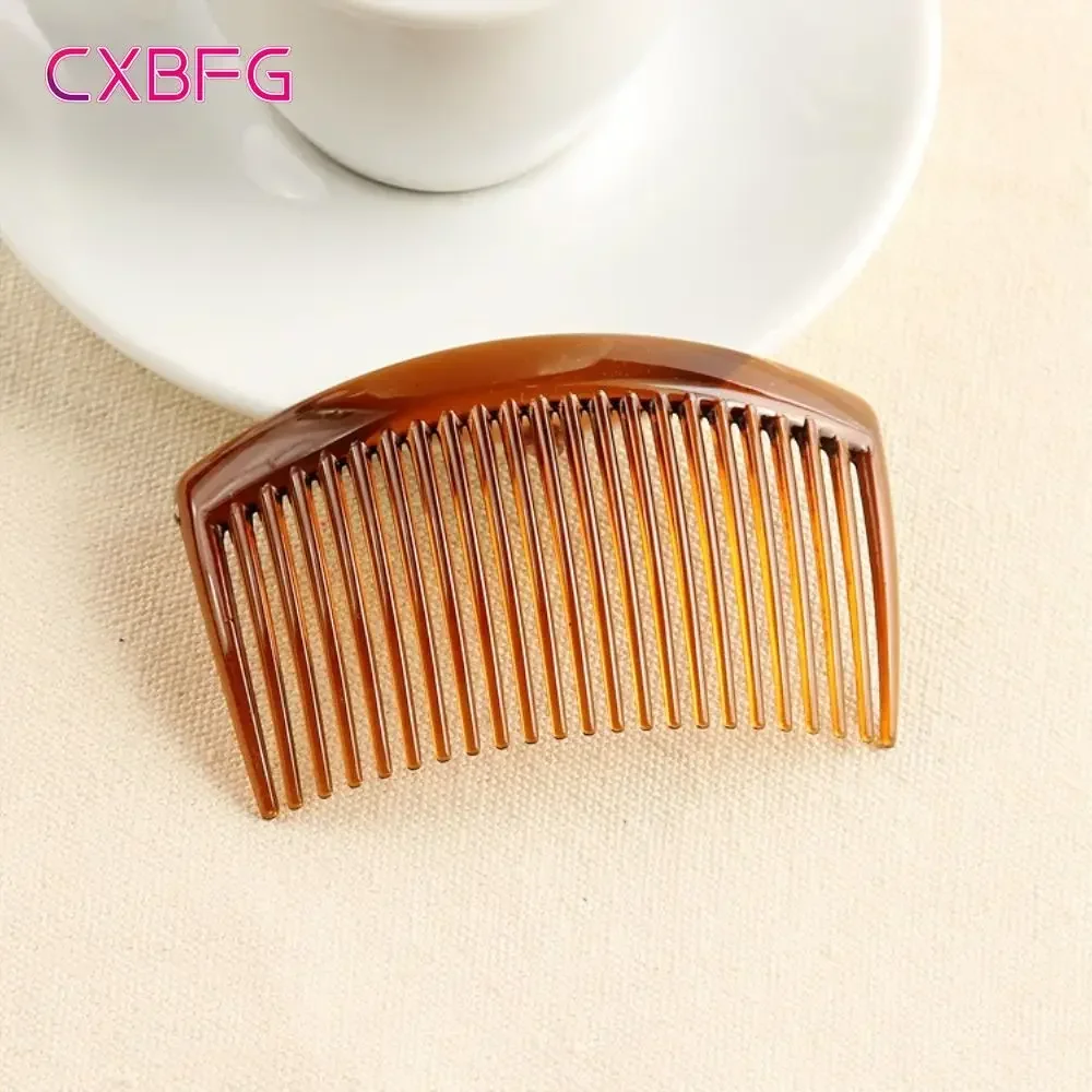 5 шт./лот пластиковые расчески с 23 зубьями вставленные заколки для волос сделай