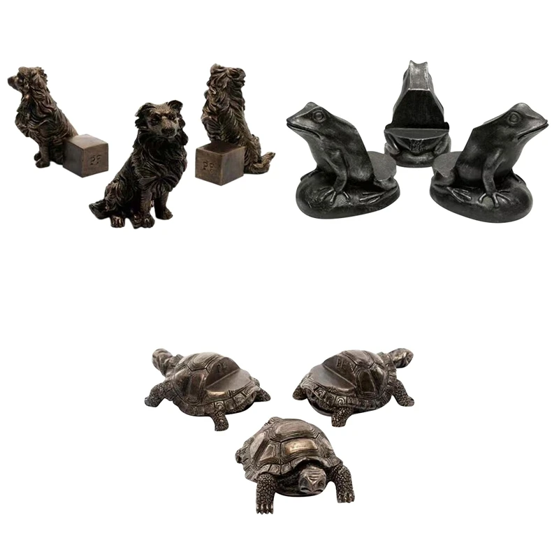 

3PCS Plant Risers For Pots Poly Resin Plant Pot Feet Animal Shaped Statue Flower Pot Feet Support Foot Garden Decor