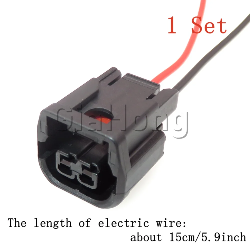 

1 комплект, 2-сторонняя сборка переменного тока 6181-6851 6189-7408, автомобильная противотуманная фара, водонепроницаемая розетка для кабеля для автомобиля Honda, герметичный разъем