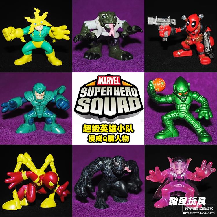 Фигурка героя из комиксов Marvel отряд супергероев Железный Человек-паук ящерица