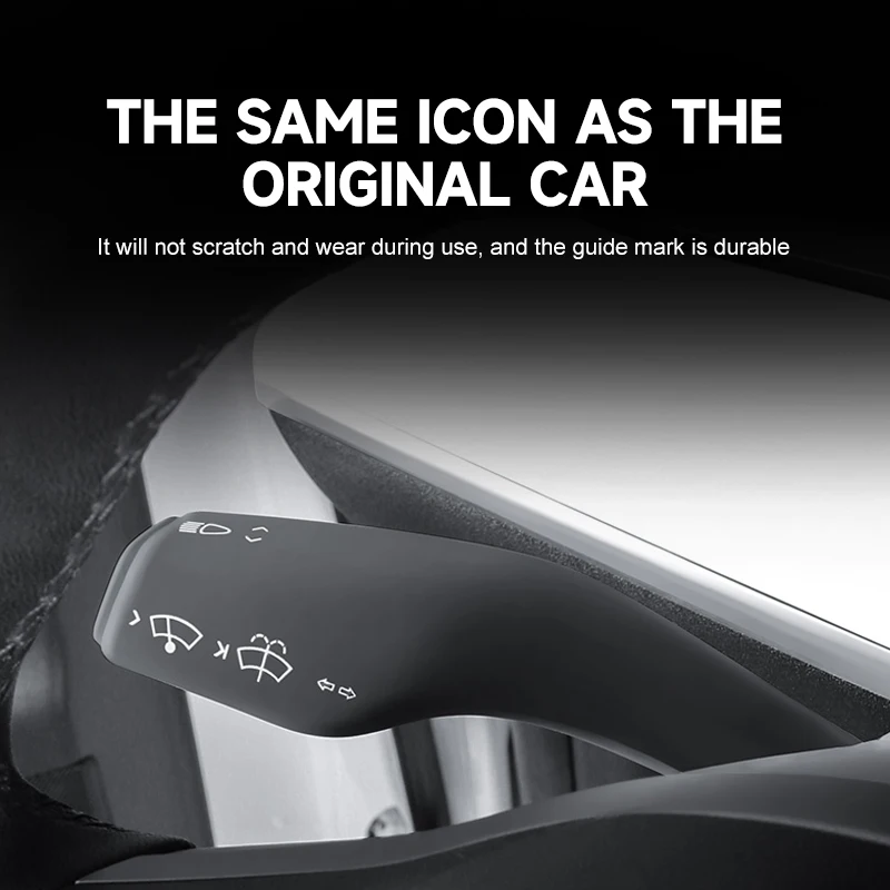 For Tesla Model 3 Y gear lever cover gear handle paddle wiper protection sticker modification Ya accessories shift lever cover