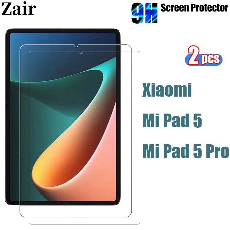 2 шт. для Xiaomi Mi Pad 5 Pro 2021 защитная пленка из закаленного стекла планшета 9H Mipad MiPad5