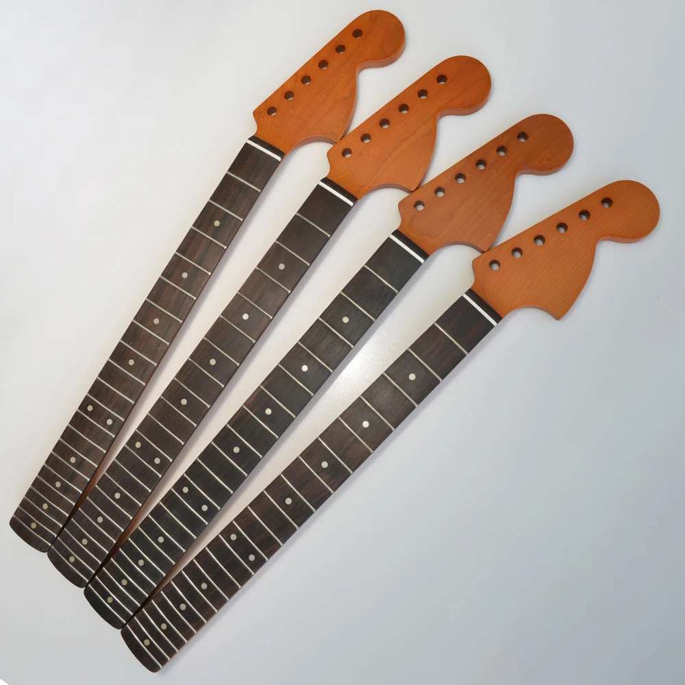 

21 Frets Big Head Roasted Maple Neck for ST Guitar Rosewood Fingerboard For Strat Electric Guitar Replacement