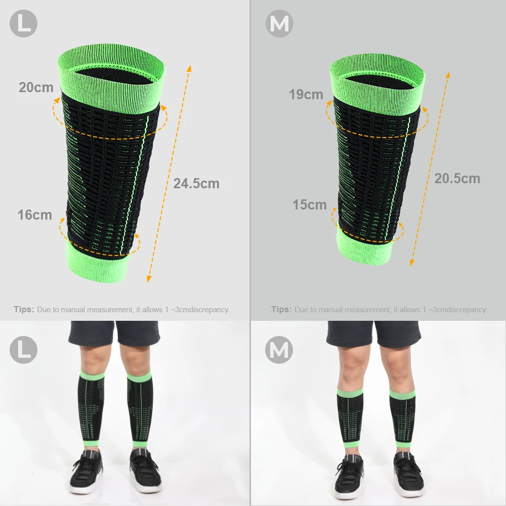 Compression Legwarmer Sleeves Muscle Protection Breathable Running Basketball Soccer Marathon Football Leg Guard Gear Men Women