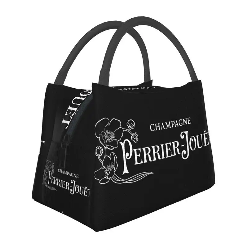 

Perrier, игрушки шампанского, теплоизолированная сумка для ланча с логотипом, Женская многоразовая сумка для ланча, многофункциональная коробка для пикника на открытом воздухе
