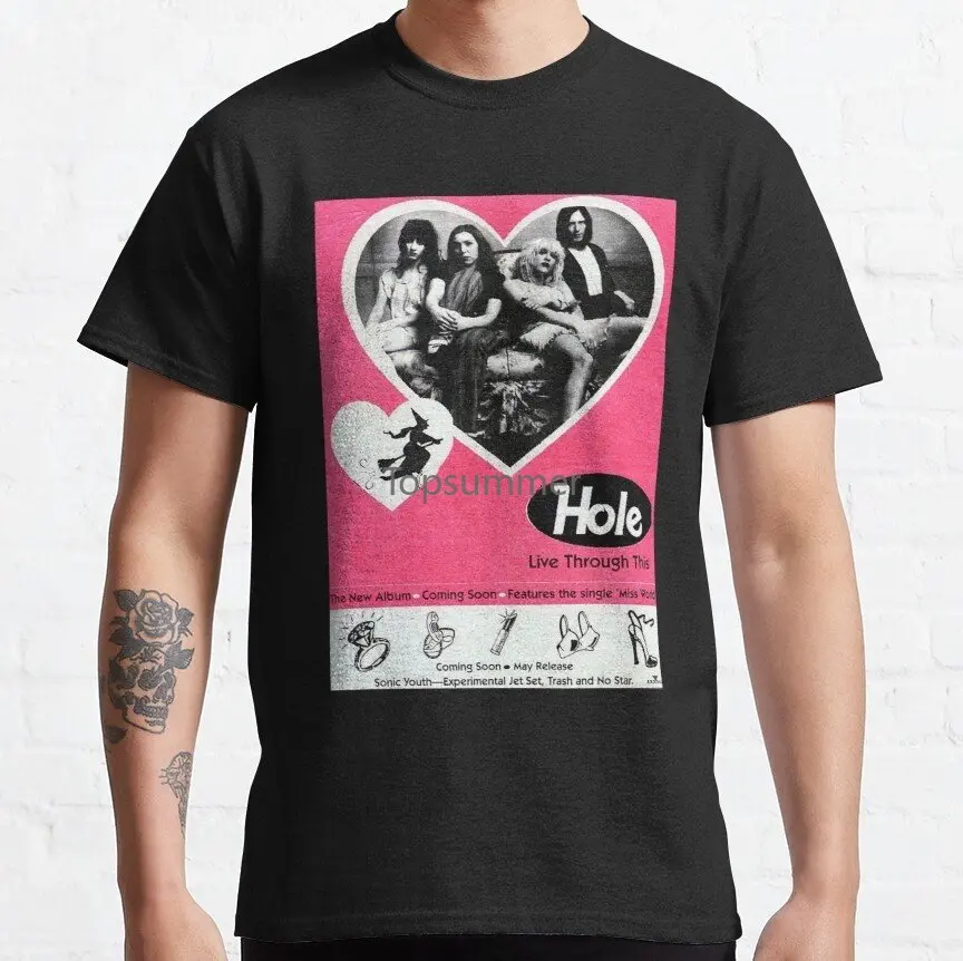 

Men T Shirt Hole Band Poster (2)Women Tshirts