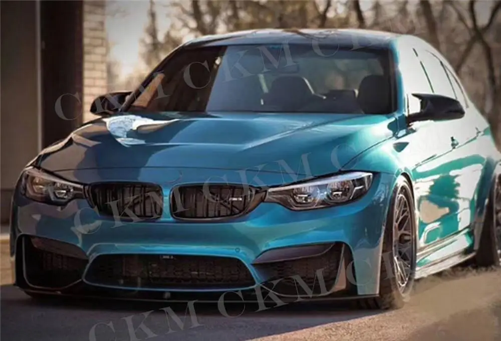 Передняя губа бампера с разветвителями комплект кузова для BMW 3 серии F80 M3 4 F82 F83 M4