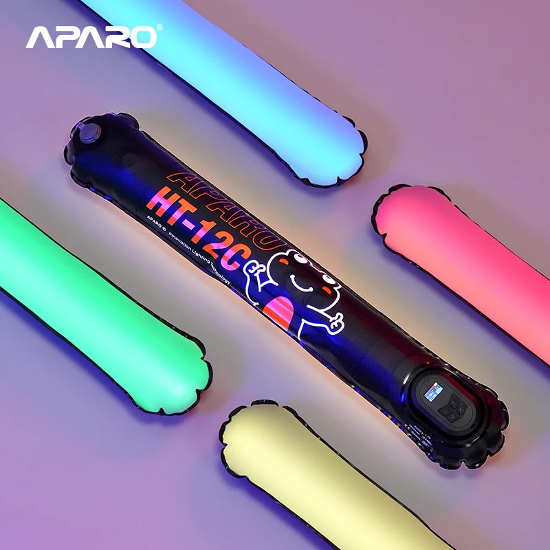 Внешний портативный надувной RGB фотоаккумулятор 12 Вт