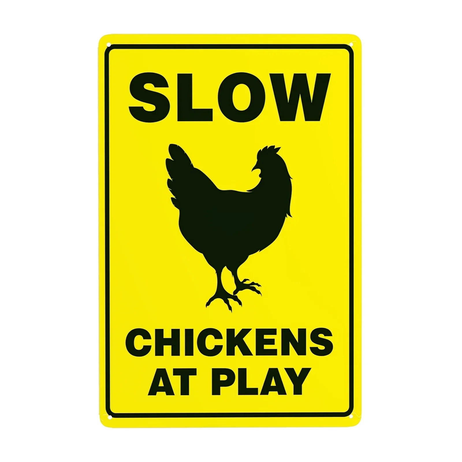 Винтажная Металлическая Настенная Табличка Забавный Петух Декор Фермерского