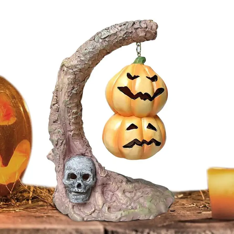

Light Up Pumpkin Decor Creative Halloween Pumpkin Bat LED Lamp Trick Or Treat Lights LED Lamp Tabletop Ornament For Bookshelf