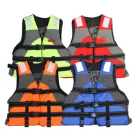 Universal Outdoor Swimming Boating Skiing Driving Vest Survival Suit Polyester Life Jacket Drifting Safety Vest