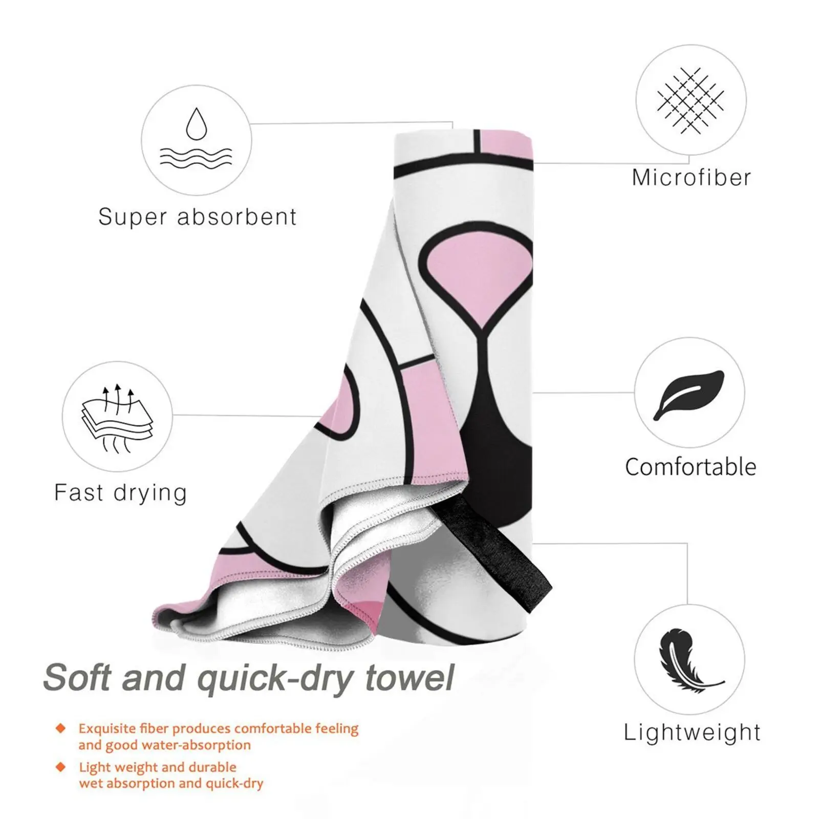 Monomi Bath Towel Beach Cushion Danganronpa Sdr2 2 Monokuma Usami