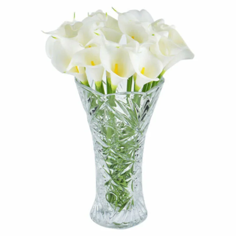 

10Pcs High Quality Real Touch Calla Lily Artificial Flowers Calla Lily Bouquet For Wedding Bouquet Bridal Home Flower Decoration