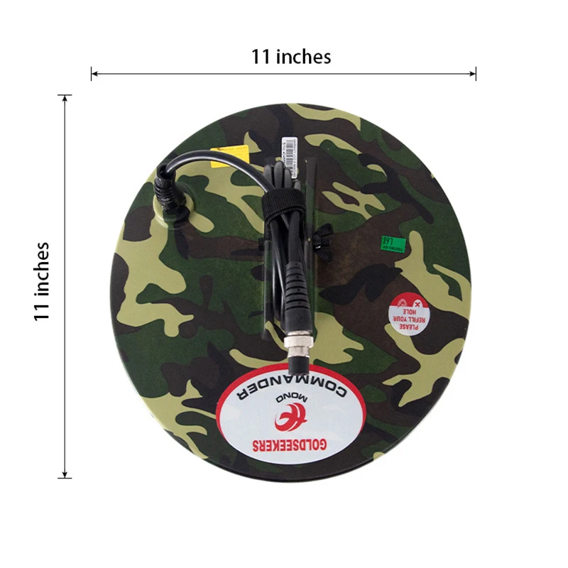 11-дюймовая катушка для металлоискателя моно применяется стандартного