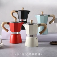 moka pot household pour over coffee espresso aluminum