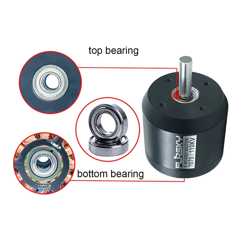 Бесщеточный двигатель постоянного тока Battle 7070 110 кВ 4300 Вт