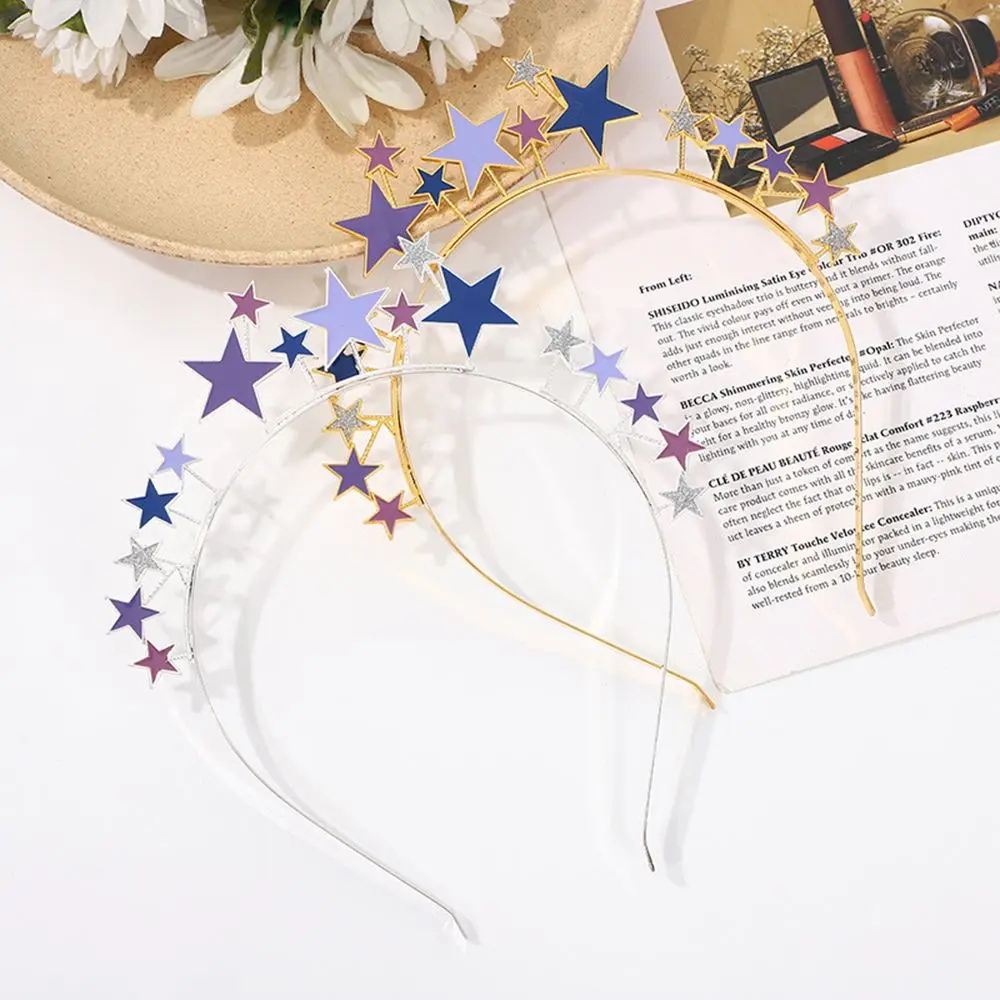 

Elegant Hair Jewelry Headpiece Headdress Hair Accessories Party Tiara Headbands Star Hairbands