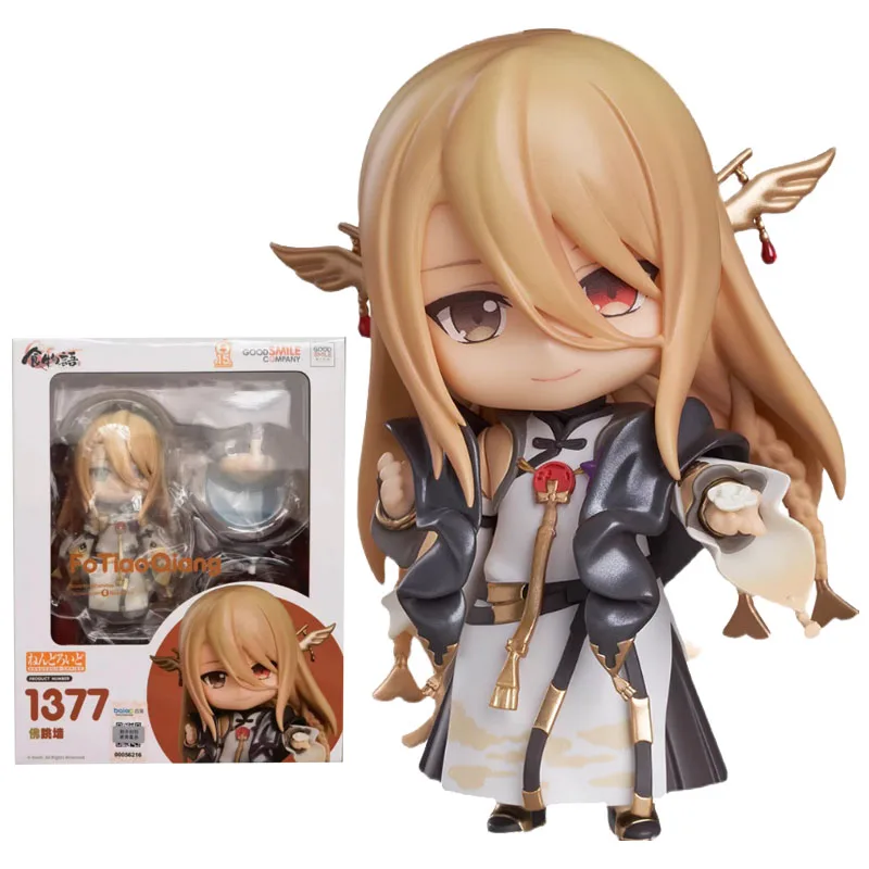

In Stock Original GOOD SMILE GSC 1377 Fo Tiao Qiang NENDOROID Food Language Anime Figure Model Collecile Action Toys Gifts