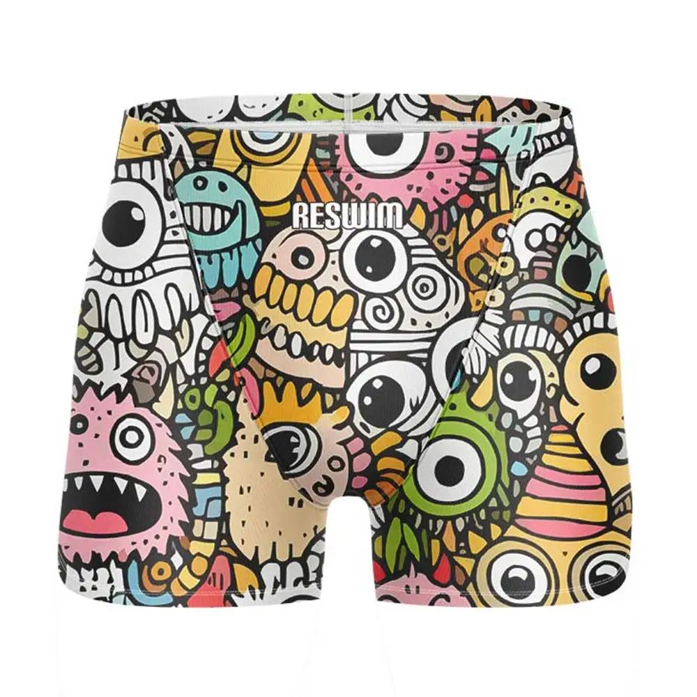 Мужской раздельный купальник плавки пляжные трико шорты спортивные