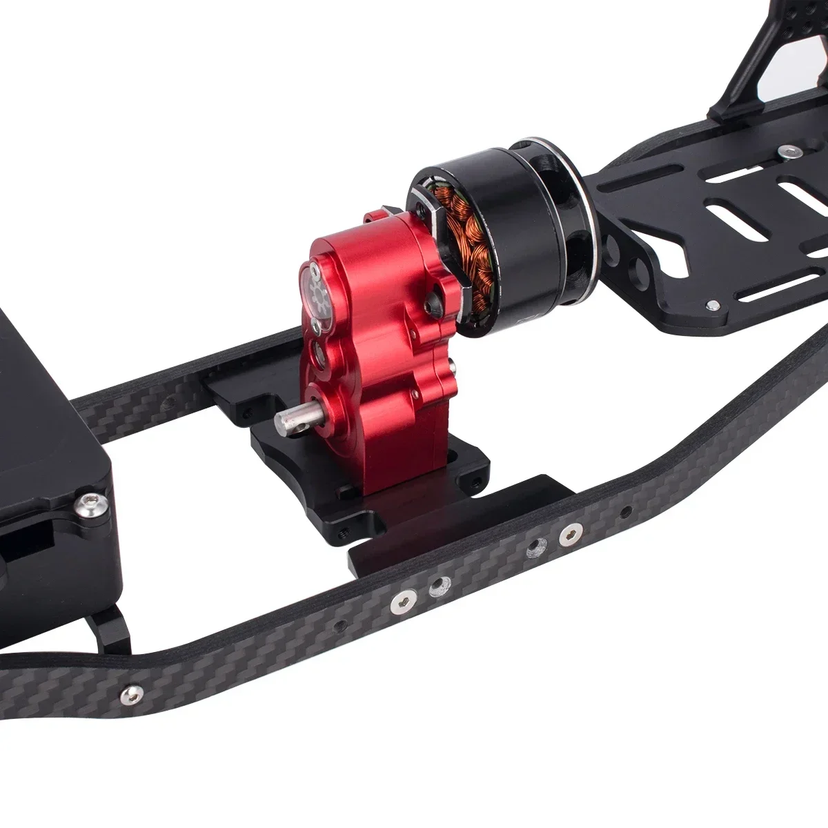 Вертикальная коробка передач RC Crawler LCG Высокопроизводительная с низким центром