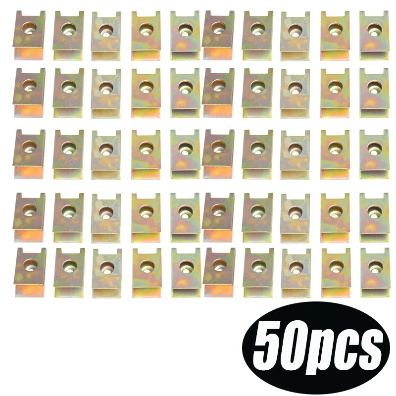 

Металлические зажимы U-образного типа для автомобиля, мотоцикла, бампера, крыла, обшивки панели, крепеж для листовой доски, антикоррозийная втулка, винтовой зажим, прокладка